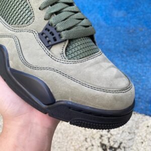 4 Retro UNDFTD 低帮 复古篮球鞋 男款 军绿 JBM351 M1 - Image 5